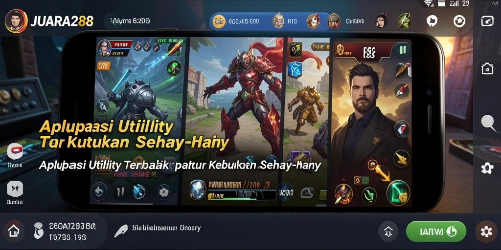 Tampilan JUARA288 dengan fitur-fitur Utility yang menarik.