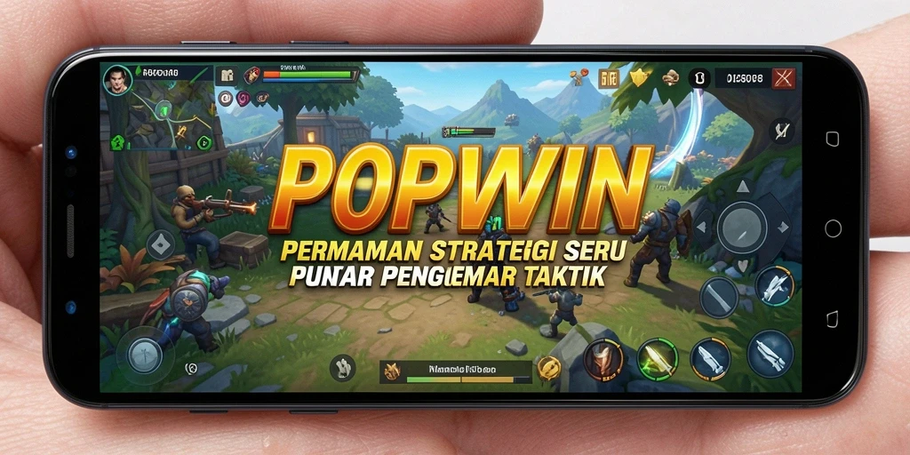 Tampilan permainan POPWIN yang seru dan strategis.
