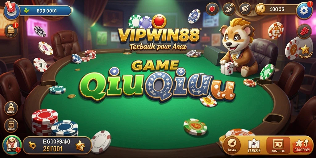 Screenshot gameplay QiuQiu yang seru dan menarik.